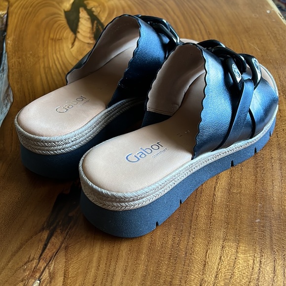 NWOB Gabor Leather Slide - Picture 9 of 17